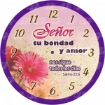 Reloj de Pared - Señor, tu volundad y amor
