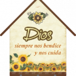 Portallaves - Dios siempre nos bendice y nos cuida