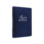 Biblia RV1960 Letra Grande, Imitación Piel Azúl
