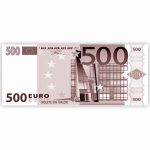 Folleto Billete -  500 Euros