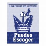 Folleto E. Media Carta - Puedes Escoger