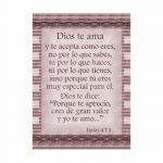Folleto de Bolsillo - Dios te ama