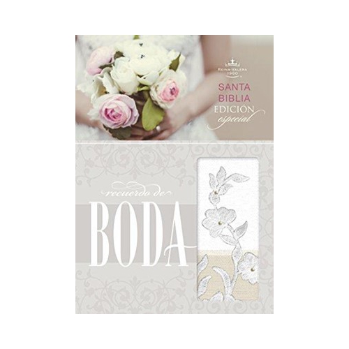 Biblia Recuerdo de Boda - Bordada - Imagen 2