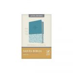 Biblia NTV Ultrafina Letra Grande Sentipiel y Tela, Azul