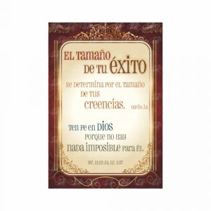 Tarjeta de Bolsillo - El tamaño de tu éxito