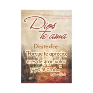 Tarjeta de Bolsillo - Dios te Ama