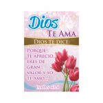 Tarjeta de Bolsillo - Dios te Ama - Flores