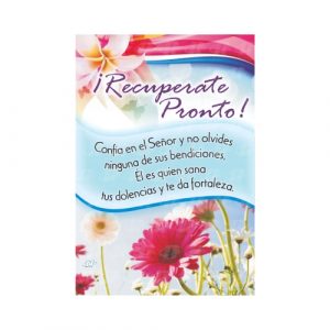 Tarjeta de Bolsillo - Recuperate Pronto
