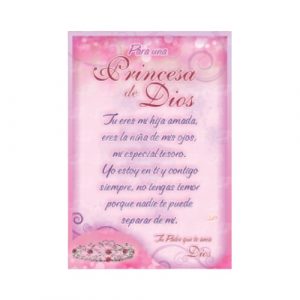 Tarjeta de Bolsillo - Para una Princesa de Dios - 2