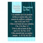Tarjeta de Bolsillo - Ayudas rapidas para Encontrar la Paz