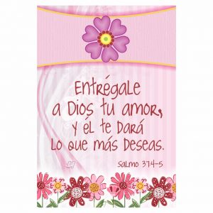 Tarjeta de Bolsillo - Entrégale a Dios tu amor