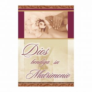 Tarjeta de Bolsillo - Dios bendiga su Matrimonio