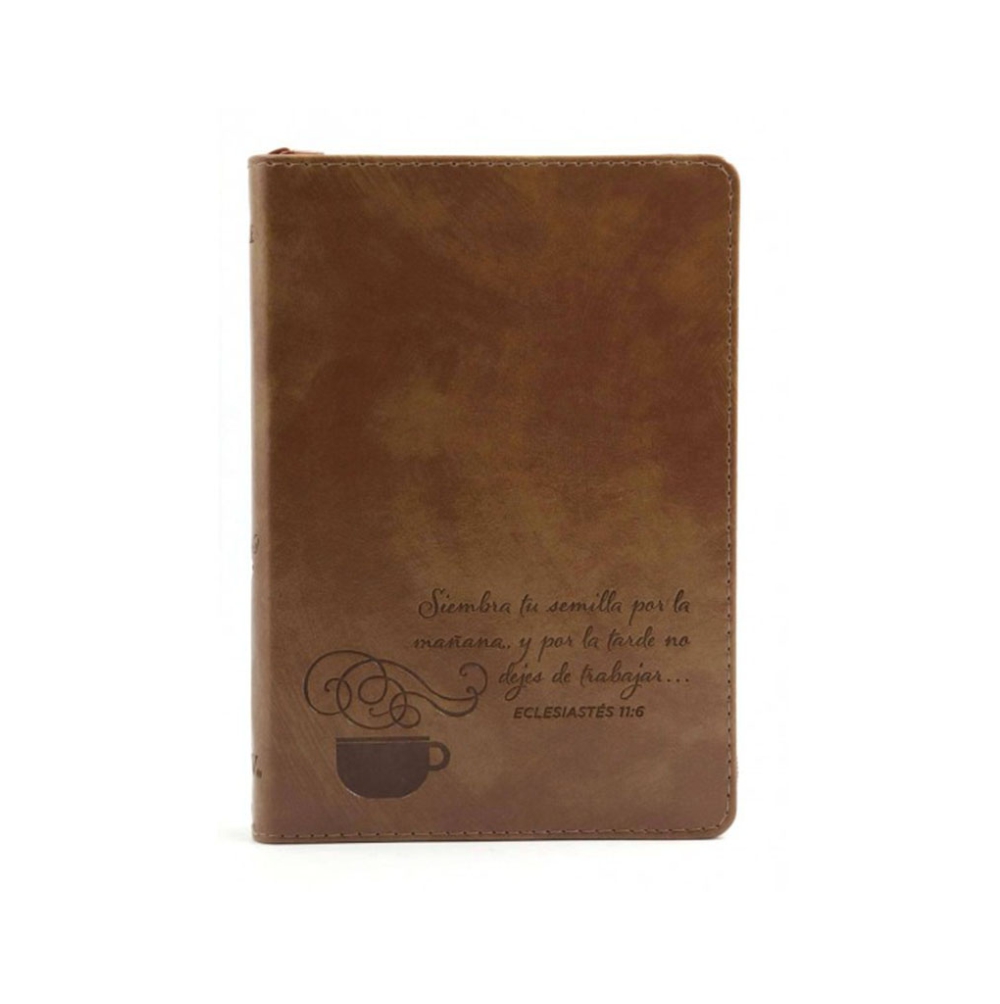 Biblia NTV Compacta Sentipiel Café Latté  Bolsillo