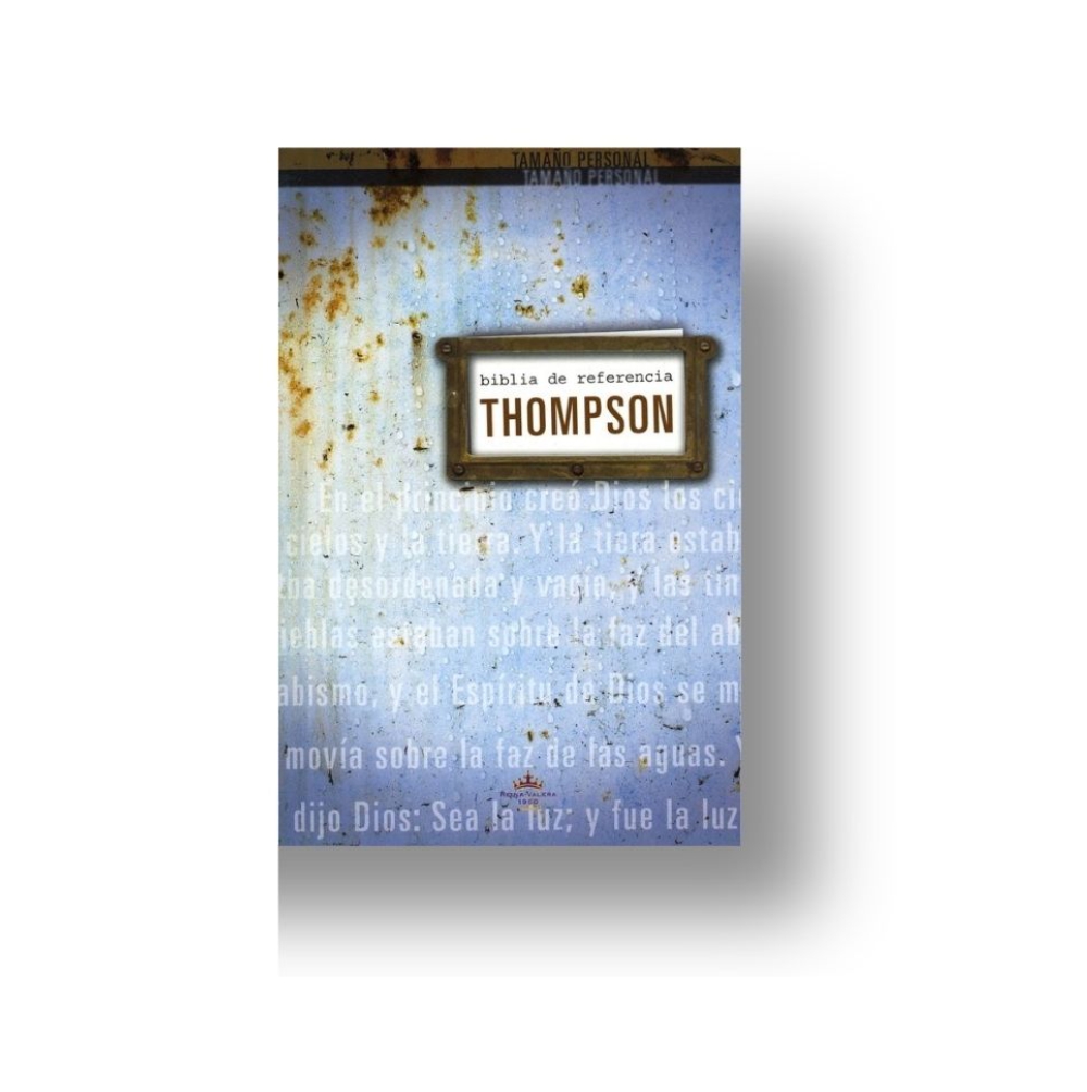 Biblia de Referencia Thompson RV60 Tapa Dura Manual