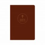 Biblia RV1960 Ultrafina Letra Grande, Imitación Piel Café Rojizo