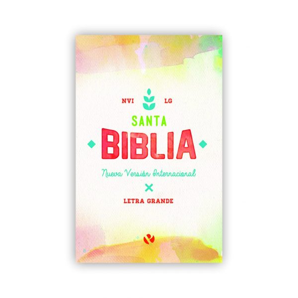 Biblia NVI Tapa rustica  Letra Grande