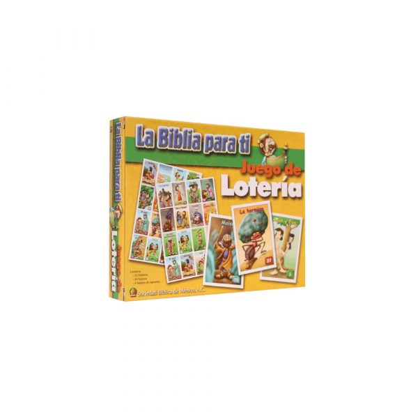 Juego de Mesa Lotería La Biblia Para Ti