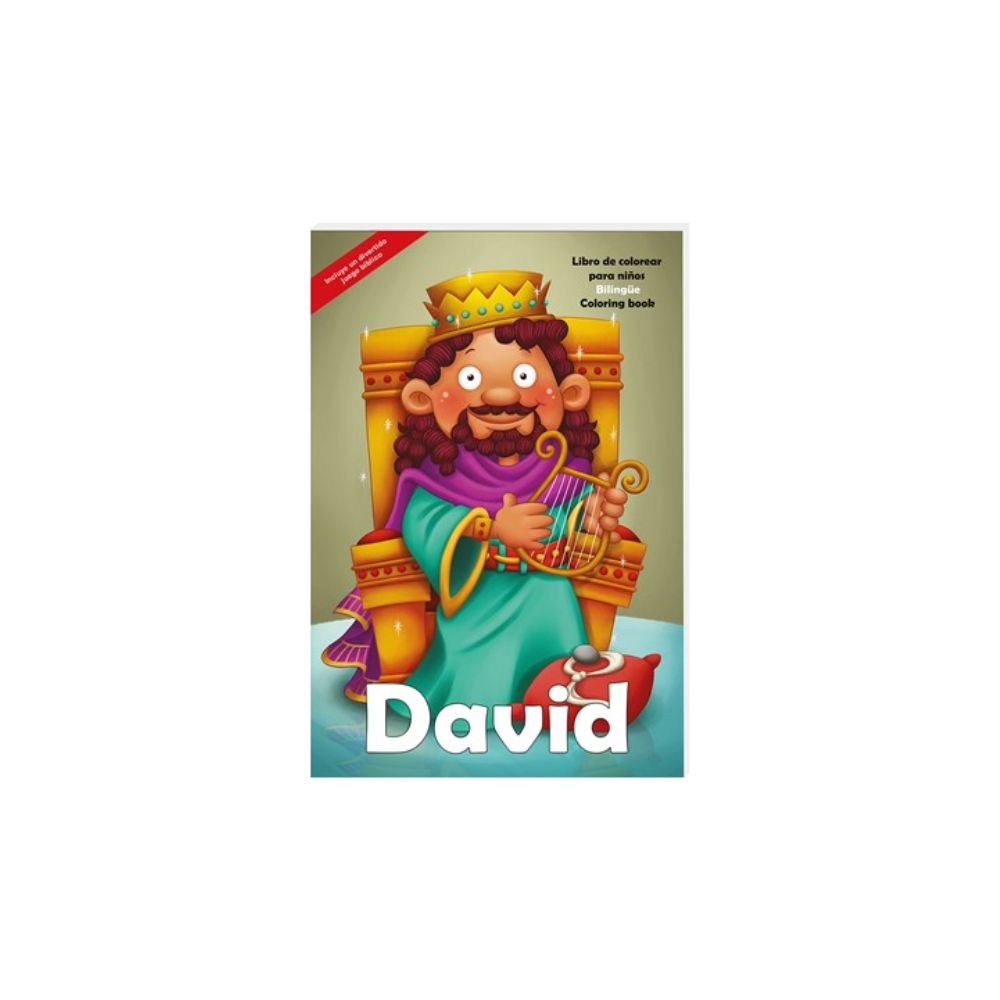 David Libro Para Colorear Gigante