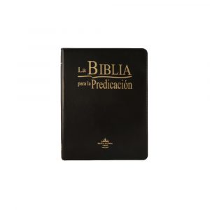 Biblia de Estudio Predicación Reina Valera 1960 LG Imitación Piel Negro