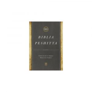 Biblia Peshitta Negro imitación piel
