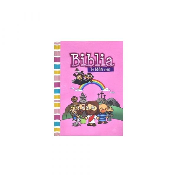 Biblia Mi Gran Viaje RVR60/Tapa Dura/Rosada