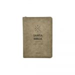 Biblia NVI LG - Tamaño Mediano, Zipper - Marron