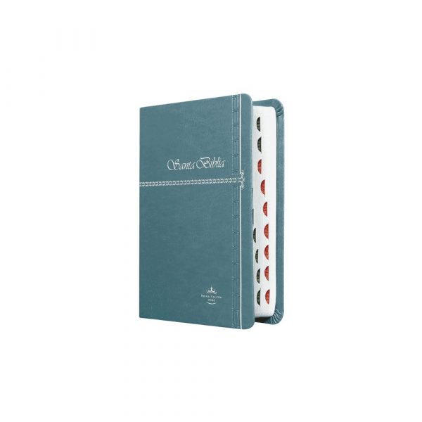 Biblia Reina Valera 1960 Chica LM Imitación Piel Verde Tiara