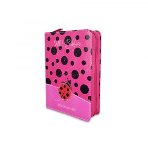 Biblia RVR60 Primor Fucsia/ Mariquita Con Topos