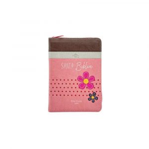 Biblia Tamaño Bolsillo Reina Valera 1960 Piel Imitacion Netro/gris cierre Indice
