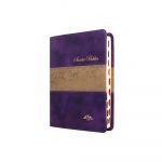 Santa Biblia RVR1909 Morada c/Índice y Canto Dorado