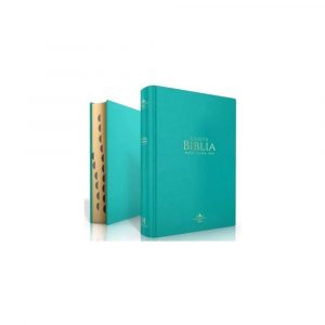 Biblia RVR60 LG Clásica Turquesa con Indice