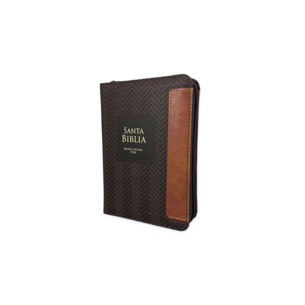 Biblia RVR60 Geométrico Café/Café