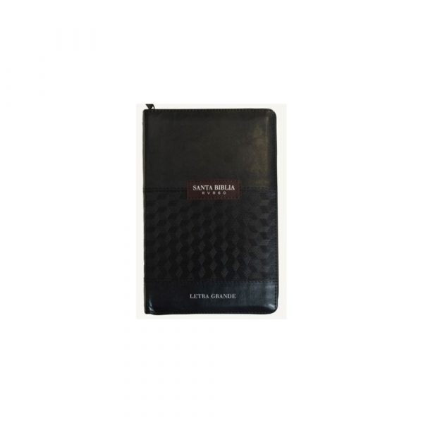 Biblia RVR60 Tamaño Manual LG con Cierre/índice Negro/Marrón