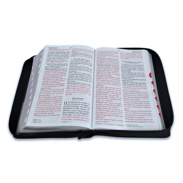 BIblia RV60 Letra Gigante Imitación Piel c/Cierre e Índice - Imagen 2