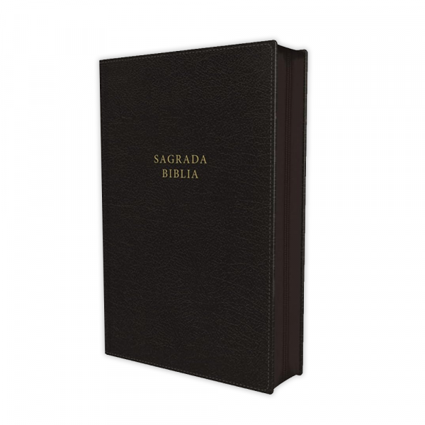 Biblia Católica Tamaño Personal Imitación Piel c/Cierre - Imagen 2