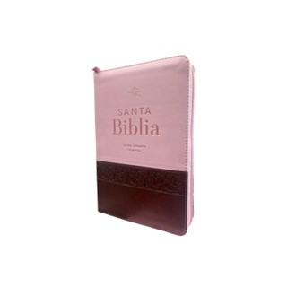 Biblia Bicolor ROSA Y CAFE Mariposa 1