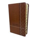 Biblia de Promesas Café LG RV1960 Imit Piel. Manual  con Indice
