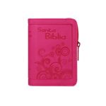 Biblia RVR60 Mini-Bolsillo LCH Imitación Piel Fucsia Cierre