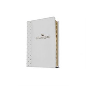 Biblia manual NTV LG con Filament (SentiPiel Blanco Índice Letra Roja)