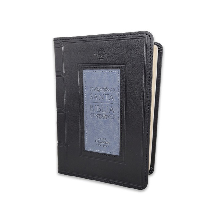 Biblia Compacta RVR60 Frame Negro Gris Tamaño Compacto
