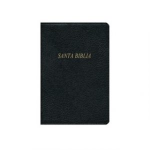 Biblia Bilingüe RVR60 KJV Negra Piel Fabricada