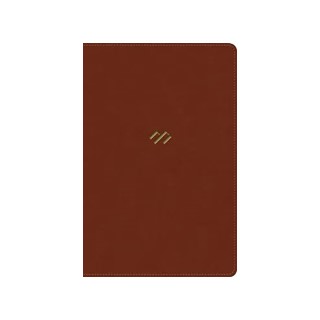 Biblia Temática de Estudio Café Símil Piel