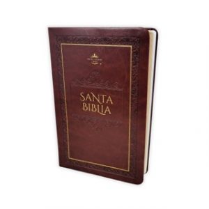 Biblia RV60 Mediana Imitación Piel Marrón Elegante