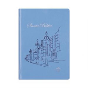 Biblia RVR60 Mediana Económica Azul