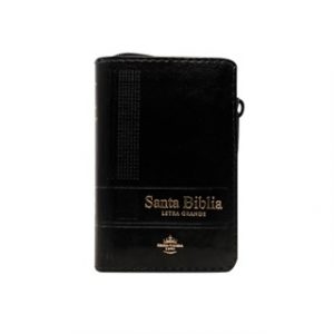 Biblia RVR60 Mini Bolsillo Letra Chica Imitación Piel Negro