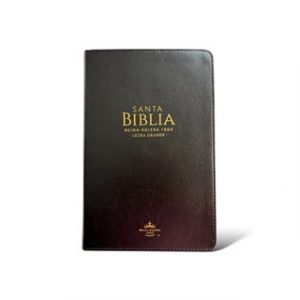 Biblia RVR60 Clásica Negra Letra Grande