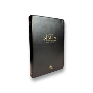 Biblia RVR60 Clásica Negra Letra Grande - Imagen 4