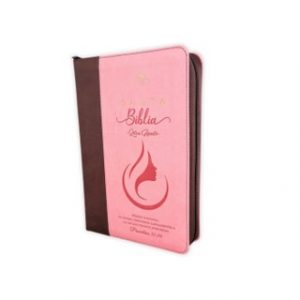 Biblia RVR60 LG 14 Pt. Imit Piel Mujer Virtuosa